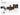 Кабинет руководителя Tuzur — офисная мебель из дерева в чёрно-коричневой гамме