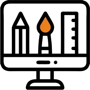Иконка детализации логотипа при вышивке