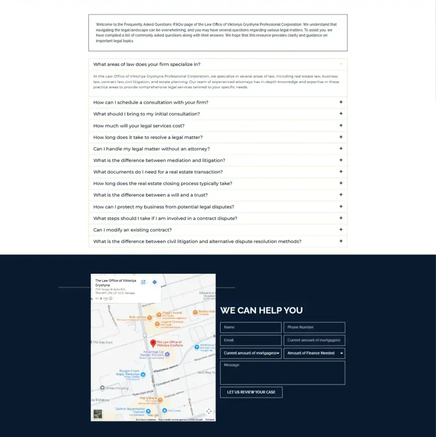 FAQ about real estate deals on Vglaw.ca