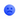 3D blue sad face