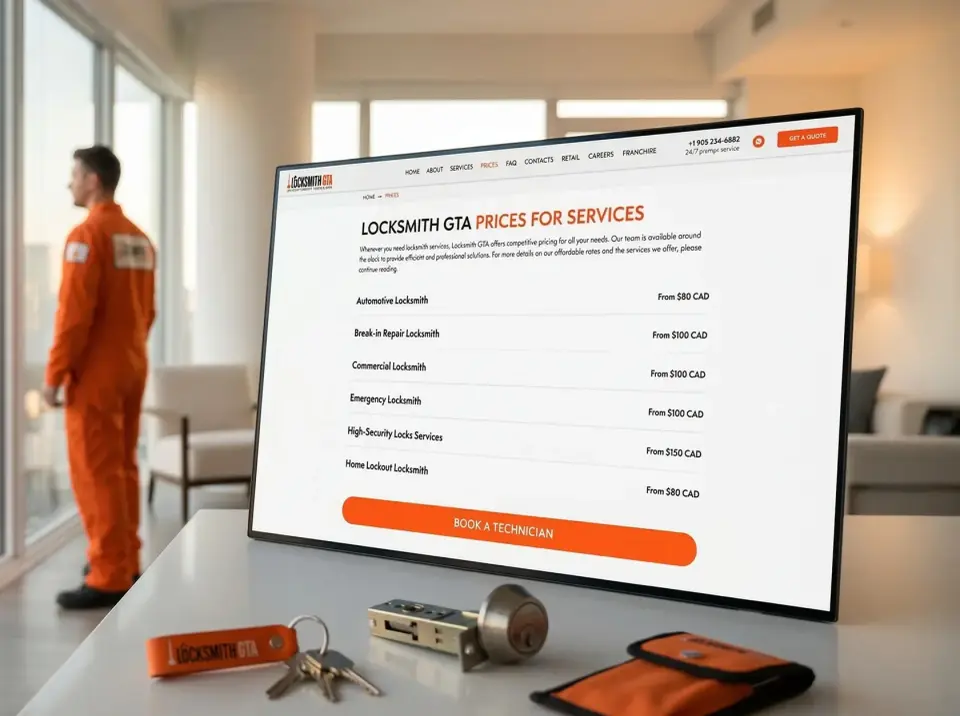 Section réunissant avis, permis et formulaire de demande, conçue par Thrive Solutions pour augmenter les conversions