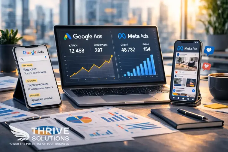 Google Ads vs Meta ads