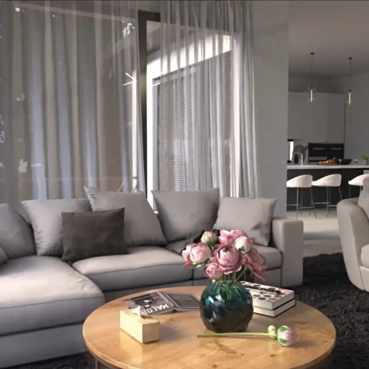 CiRealty house interior 3D render