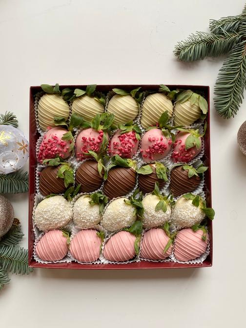 Клубничный бокс "Пудинг"