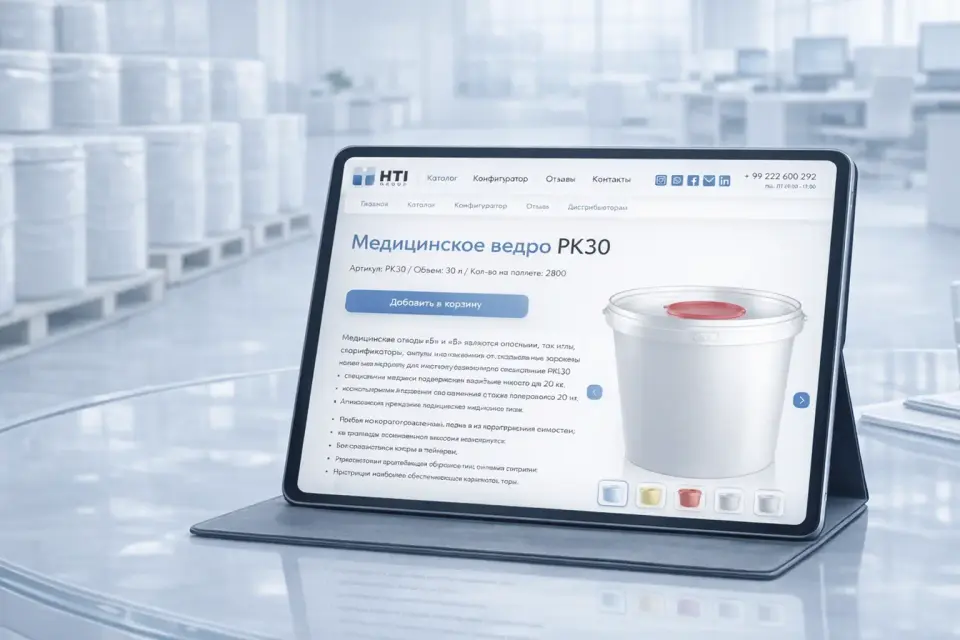B2B platform website that was part of a growth strategy by Thrive Solutions