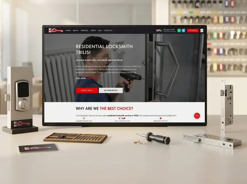 Reviews section of the OpenDoor Georgia website