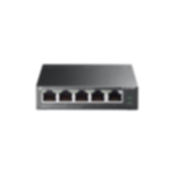 TL-SF1005P 5-портовый настольный коммутатор 10/100 Мбит/с с 4 портами PoE+
